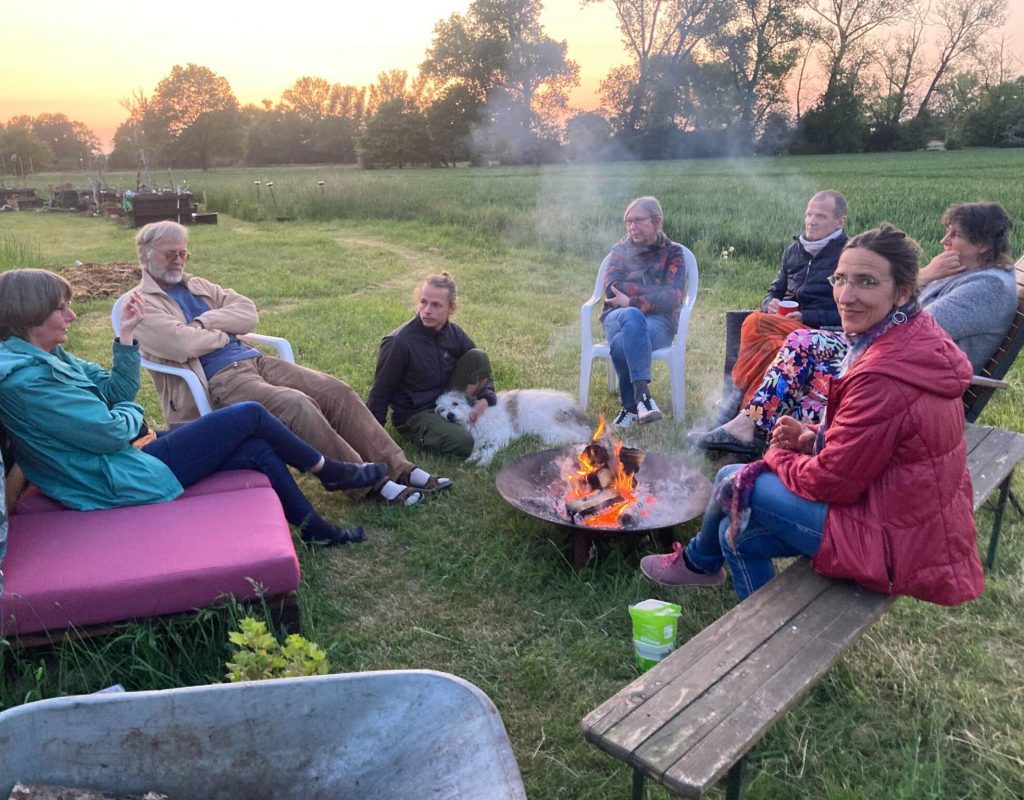 Unsere Lagerfeuerstelle